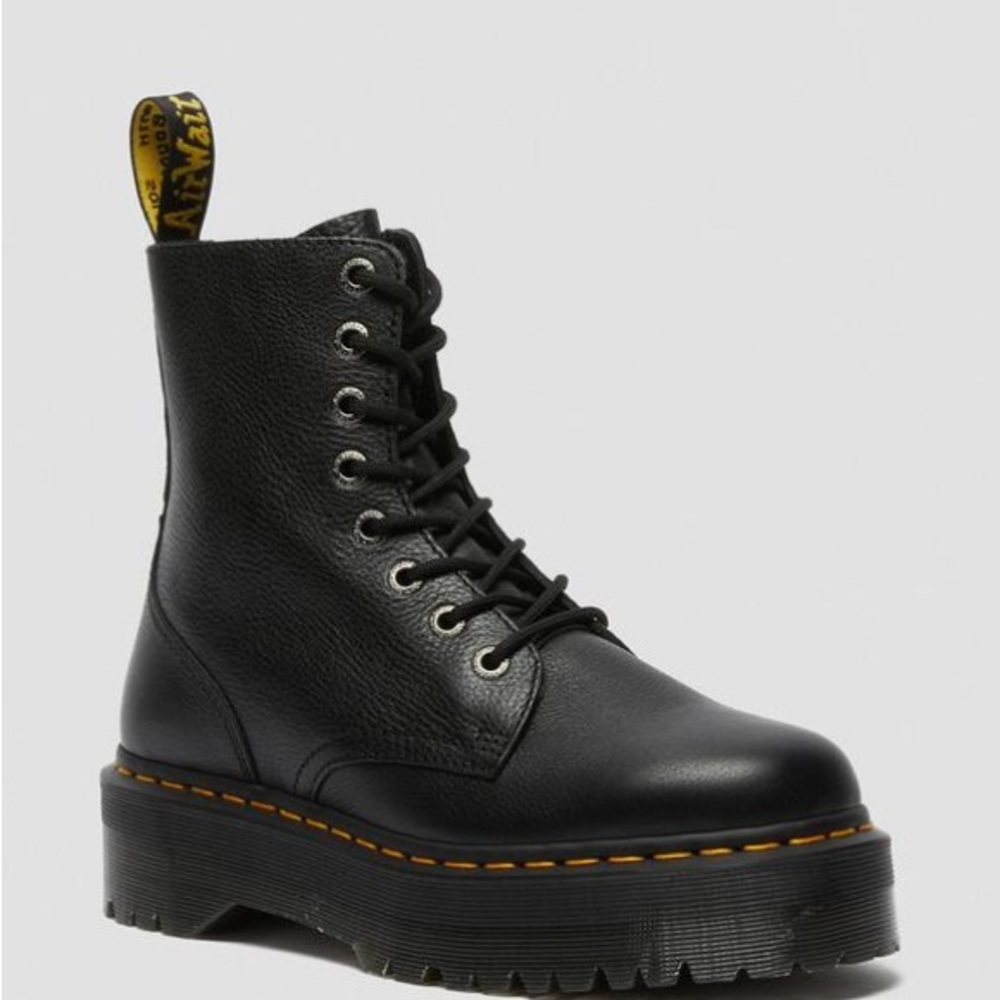 Dr. Martens Black Jadon I I I Platform Combat Boots